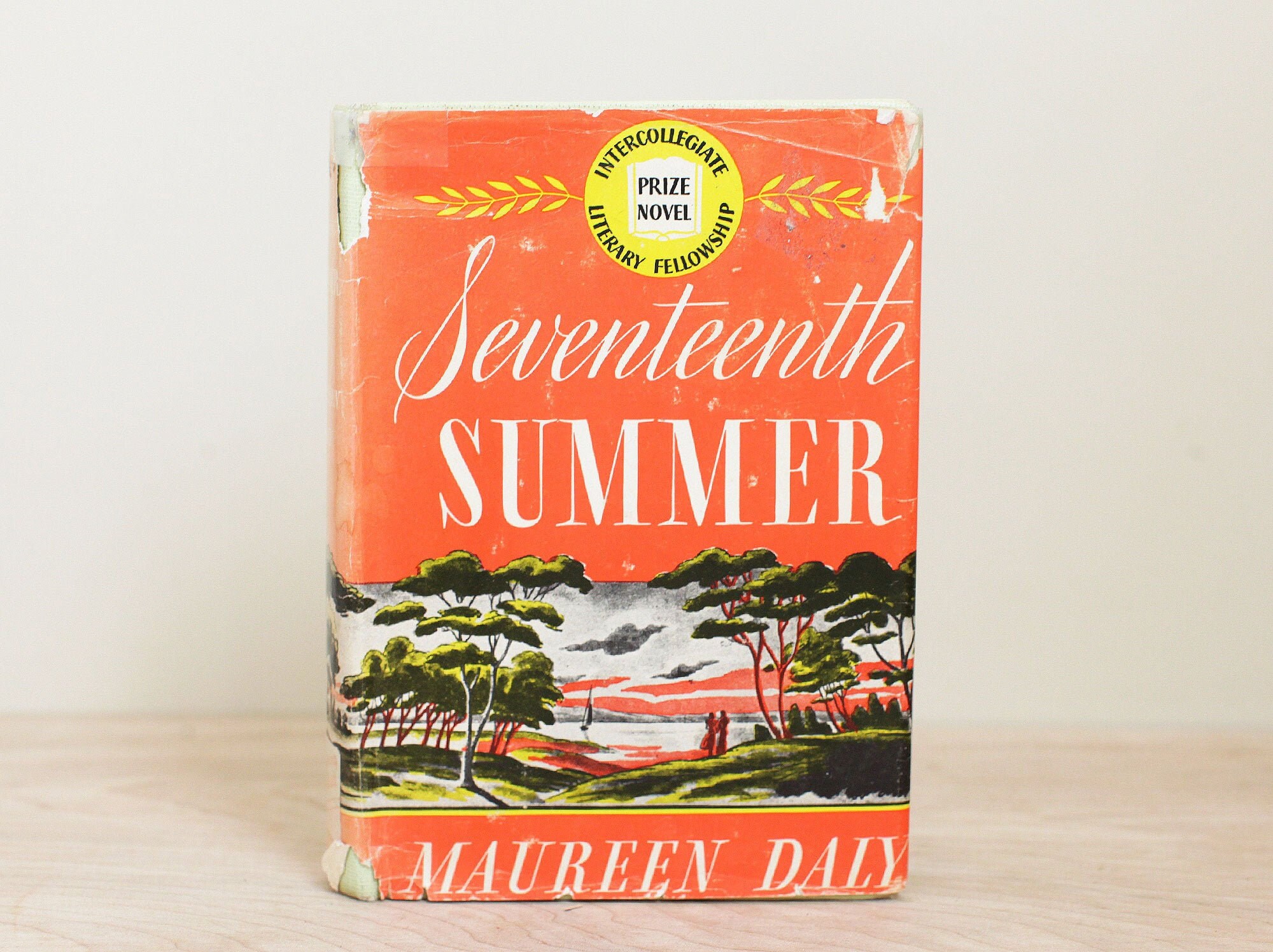 An image of one of the classic book covers for Seventeenth Summer